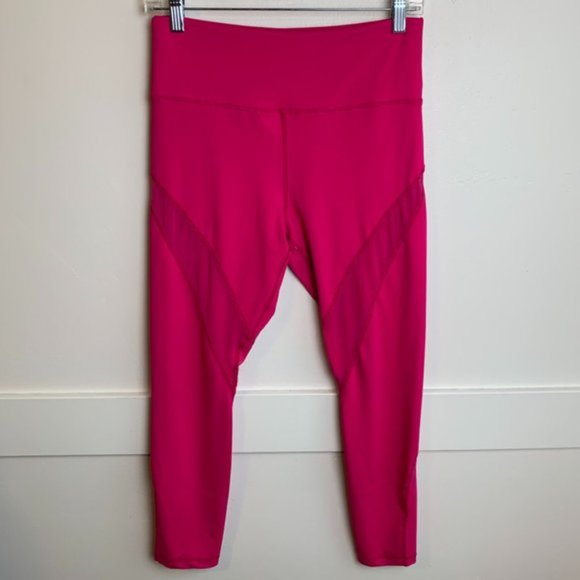 Zyia Fuchsia Mesh Light N Tight Hi-Rise 7/8 Legging - Picture 3 of 9